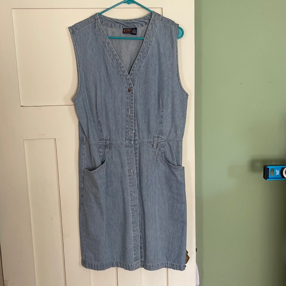 Vintage Gloria Vanderbilt denim dress